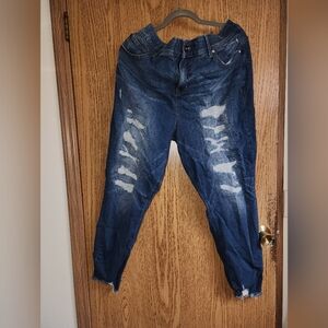 Torrid Bombshell Distressed Skinny Jeans